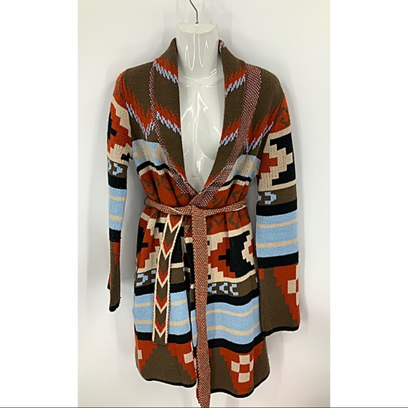 a.n.a Sweaters - A.N.A. Aztec print sweater cardigan